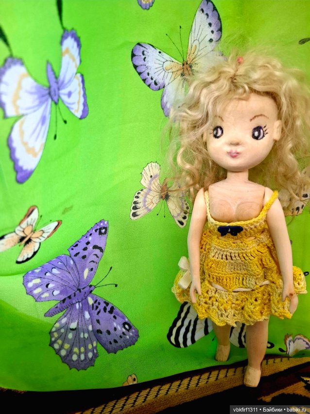 Весеннее рождение.Настена,куколка из дерева (фото 7)