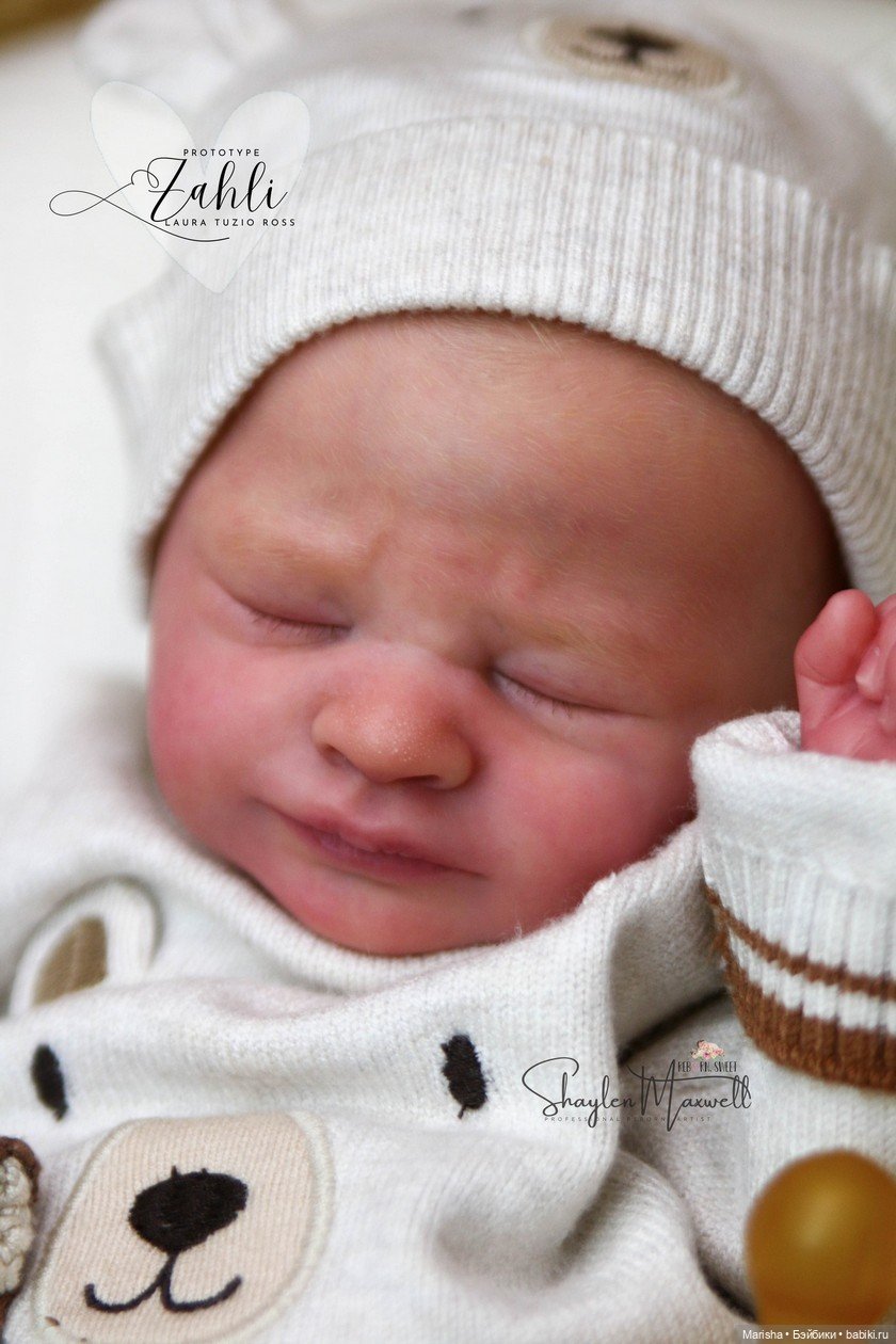 Нежность в каждом штрихе: Спящая Zahli (молд Laura Tuzio Ross) от Shaylen Maxwell (фото 5)