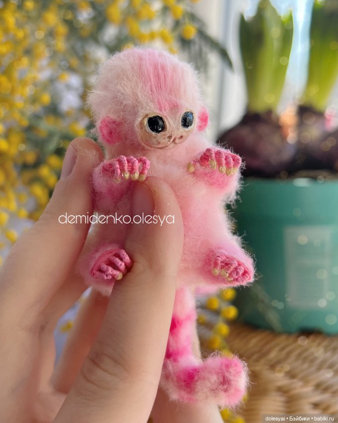 Обезьянка игрунка Пини 🩷✨ (фото 5)