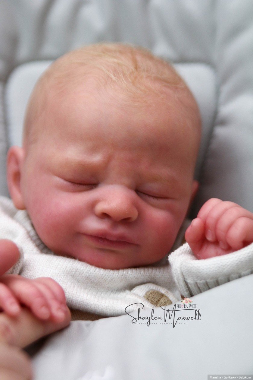 Нежность в каждом штрихе: Спящая Zahli (молд Laura Tuzio Ross) от Shaylen Maxwell (фото 8)