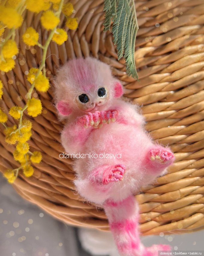 Обезьянка игрунка Пини 🩷✨ (фото 6)