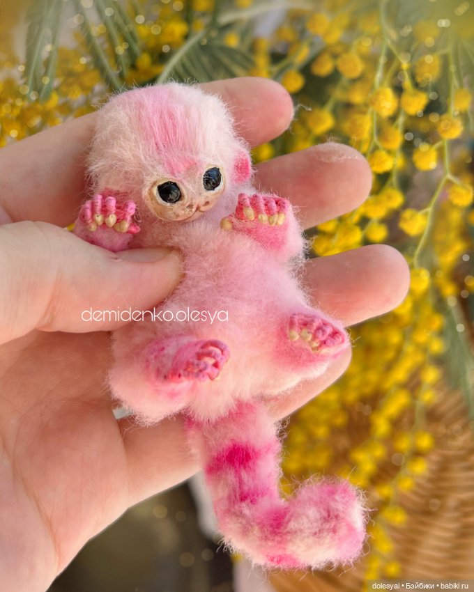 Обезьянка игрунка Пини 🩷✨ (фото 4)