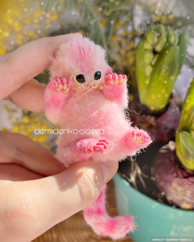 Обезьянка игрунка Пини 🩷✨