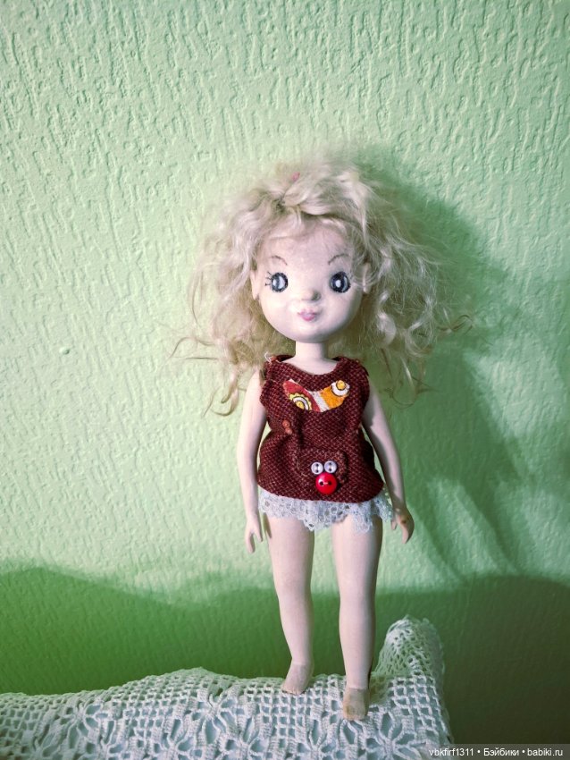 Весеннее рождение.Настена,куколка из дерева (фото 9)