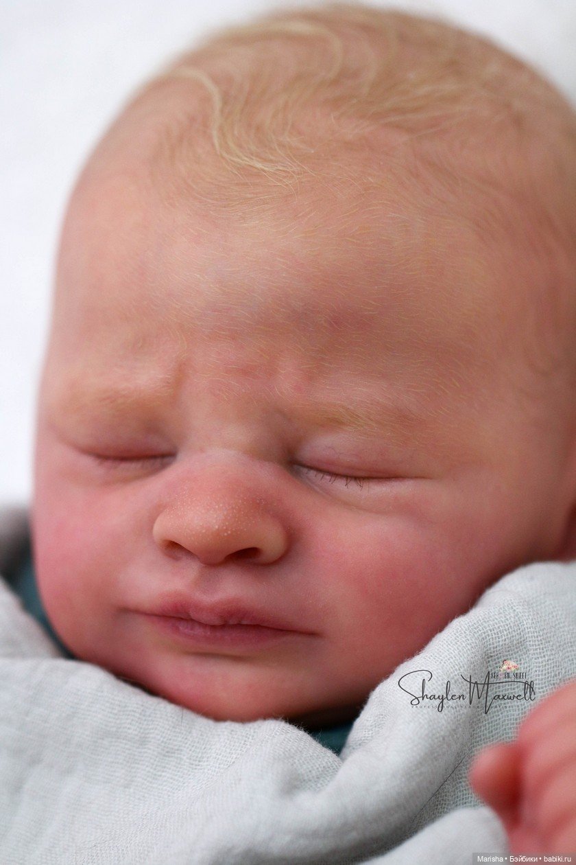 Нежность в каждом штрихе: Спящая Zahli (молд Laura Tuzio Ross) от Shaylen Maxwell