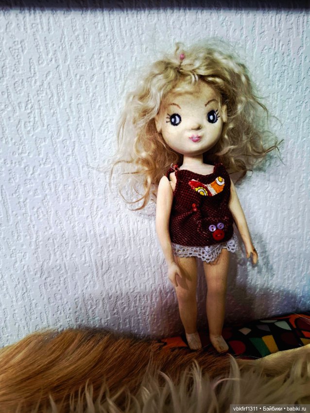 Весеннее рождение.Настена,куколка из дерева