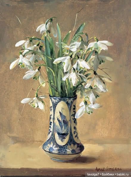 Подснежники - винтажное настроение