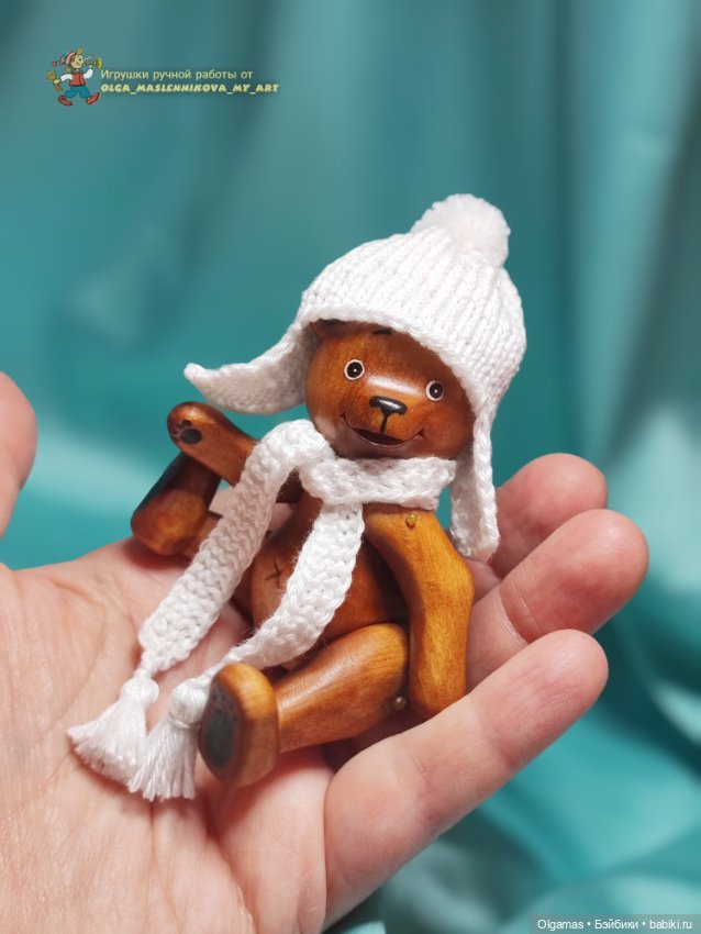 Мишка провожает зиму!! 🐻 — Авторские игрушки из дерева: резьба (фото 3)