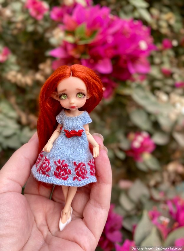 Микро цветочное платье 1/12 (фото 3)