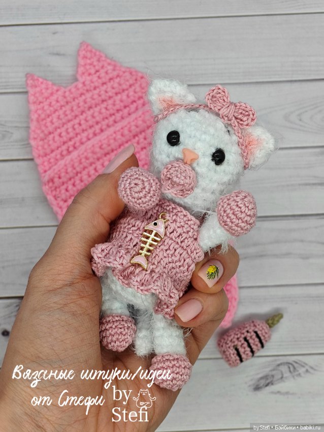 Котёнок Пупс — Вязаные игрушки и амигуруми: крючком