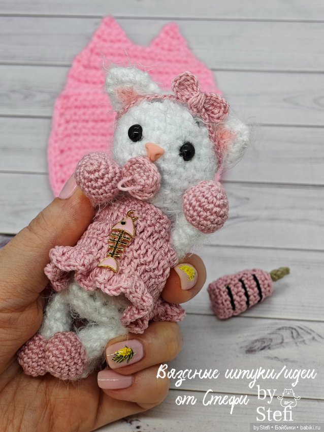 Котёнок Пупс — Вязаные игрушки и амигуруми: крючком