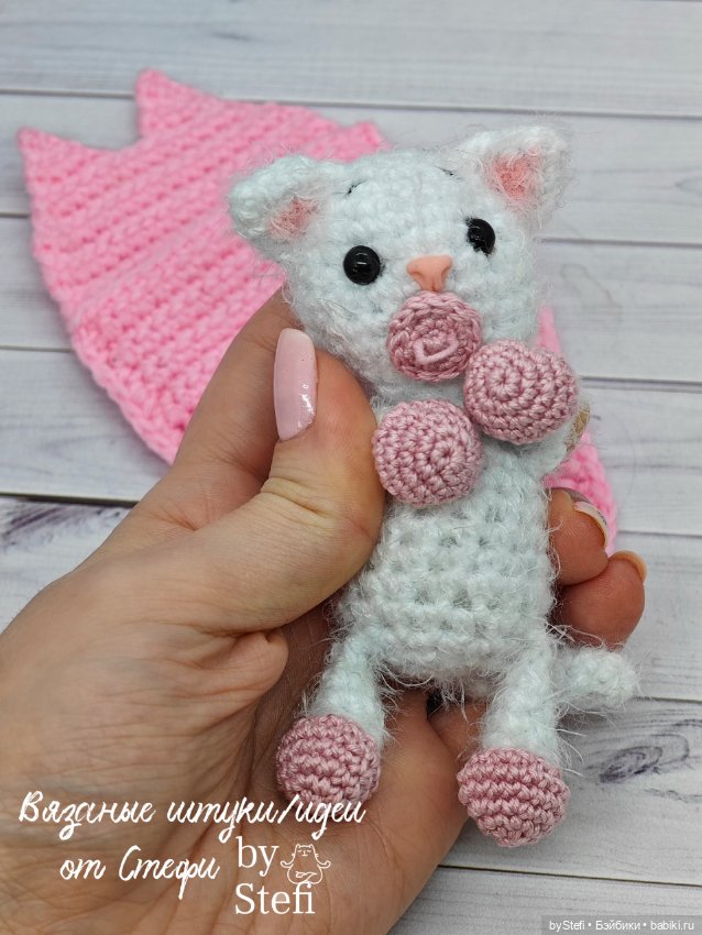 Котёнок Пупс — Вязаные игрушки и амигуруми: крючком