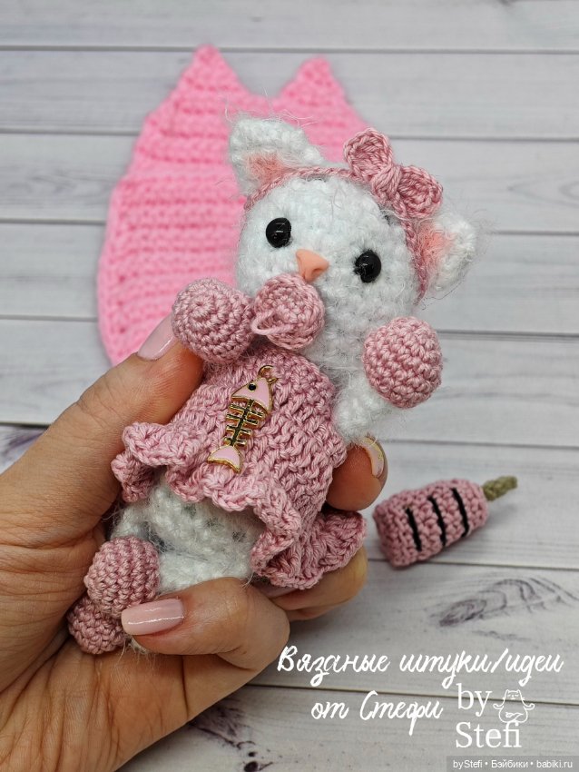 Котёнок Пупс — Вязаные игрушки и амигуруми: крючком