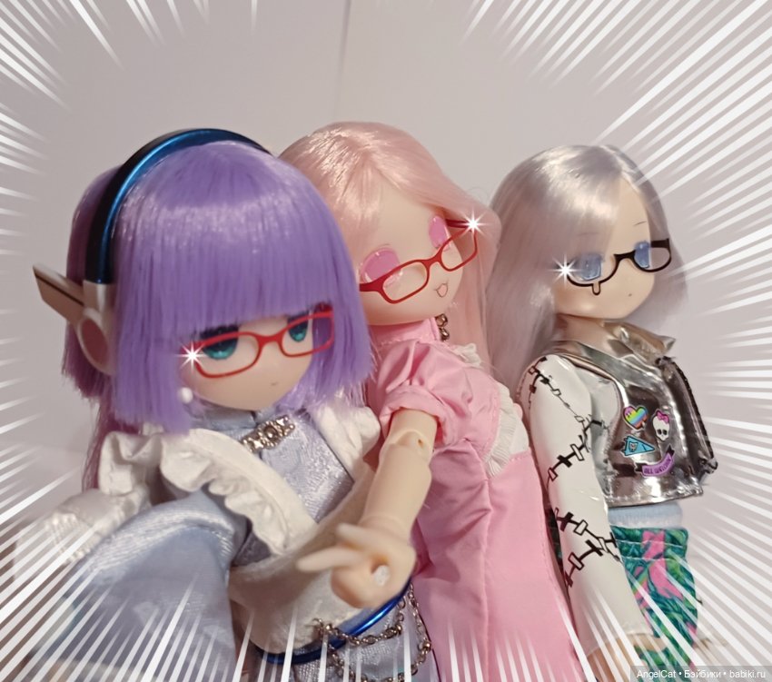 Трио Непобедимых Герониь — Другие Blind Box и Арт