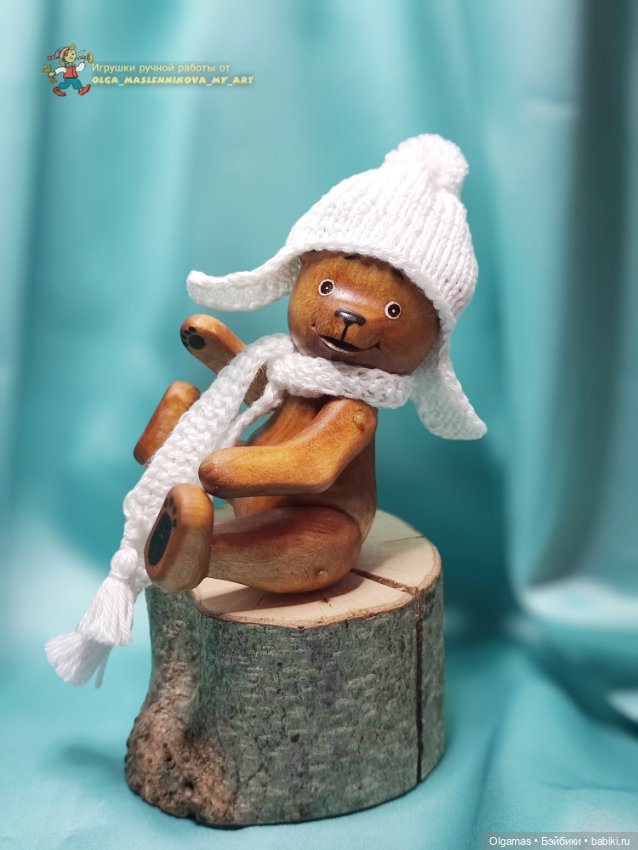Мишка провожает зиму!! 🐻 — Авторские игрушки из дерева: резьба (фото 2)