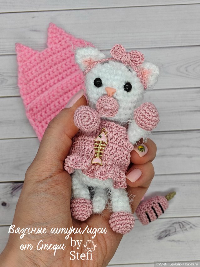 Котёнок Пупс — Вязаные игрушки и амигуруми: крючком