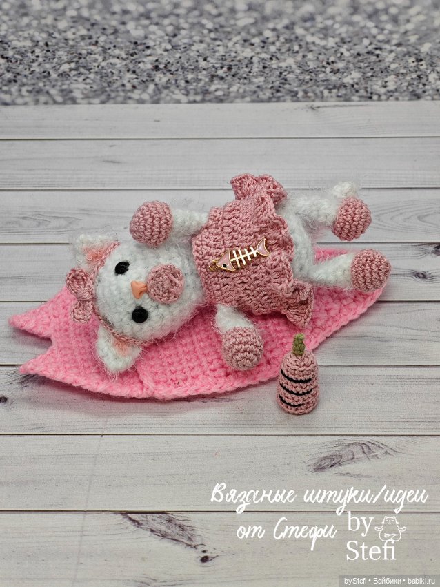 Котёнок Пупс — Вязаные игрушки и амигуруми: крючком