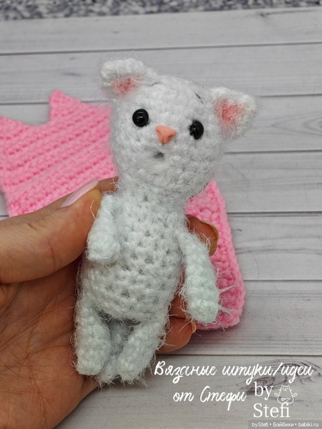 Котёнок Пупс — Вязаные игрушки и амигуруми: крючком