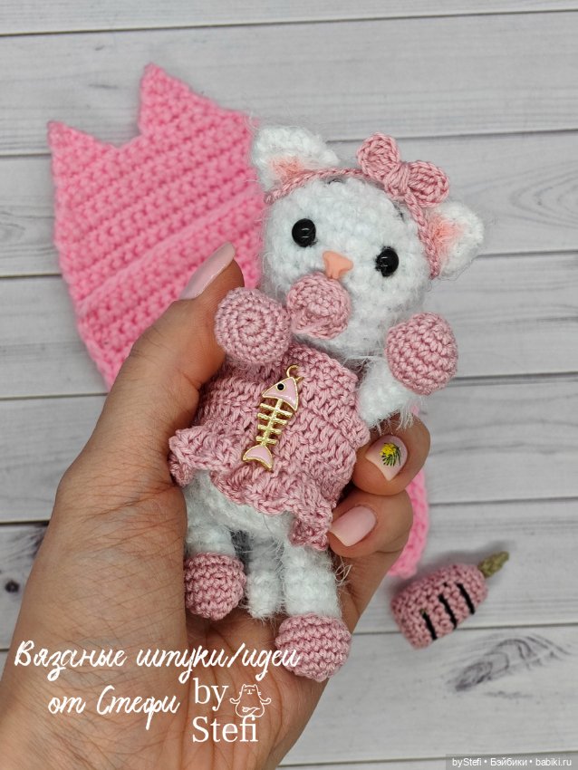 Котёнок Пупс — Вязаные игрушки и амигуруми: крючком
