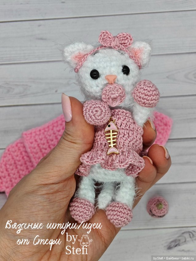 Котёнок Пупс — Вязаные игрушки и амигуруми: крючком