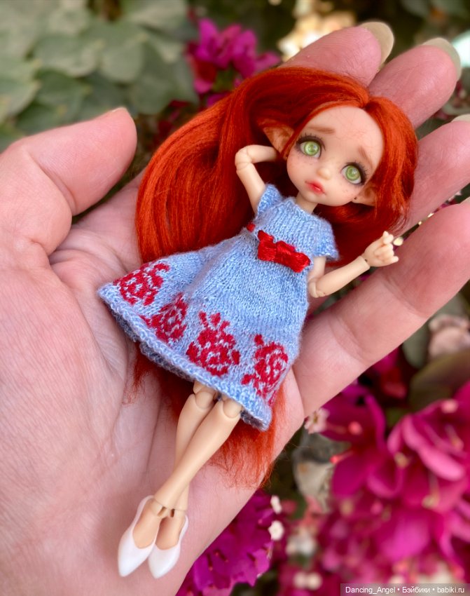 Микро цветочное платье 1/12 (фото 6)