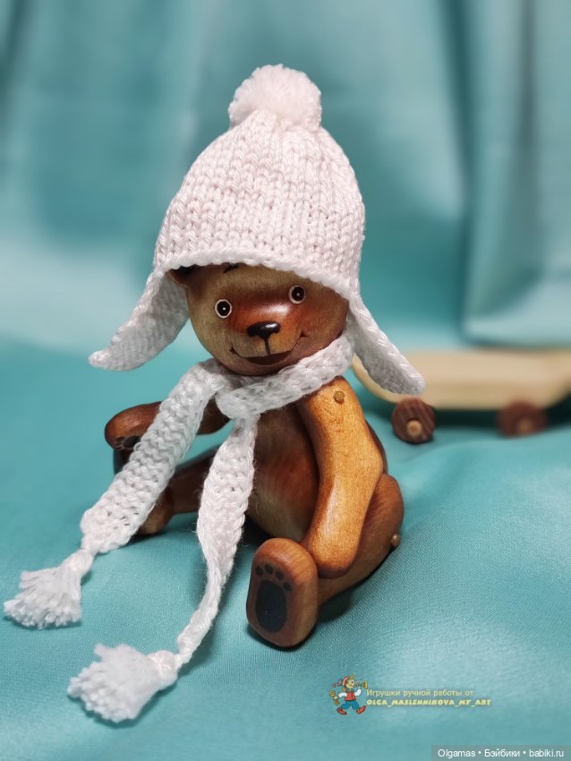 Мишка провожает зиму!! 🐻 — Авторские игрушки из дерева: резьба