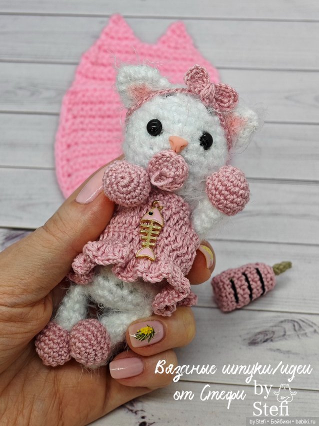 Котёнок Пупс — Вязаные игрушки и амигуруми: крючком