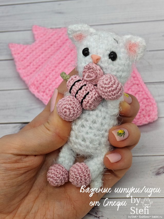 Котёнок Пупс — Вязаные игрушки и амигуруми: крючком