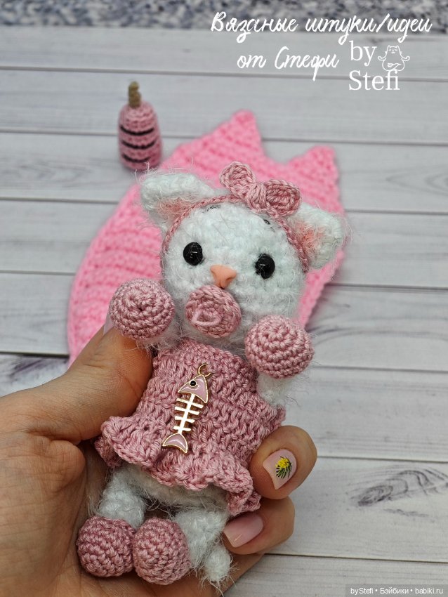 Котёнок Пупс — Вязаные игрушки и амигуруми: крючком (фото 5)