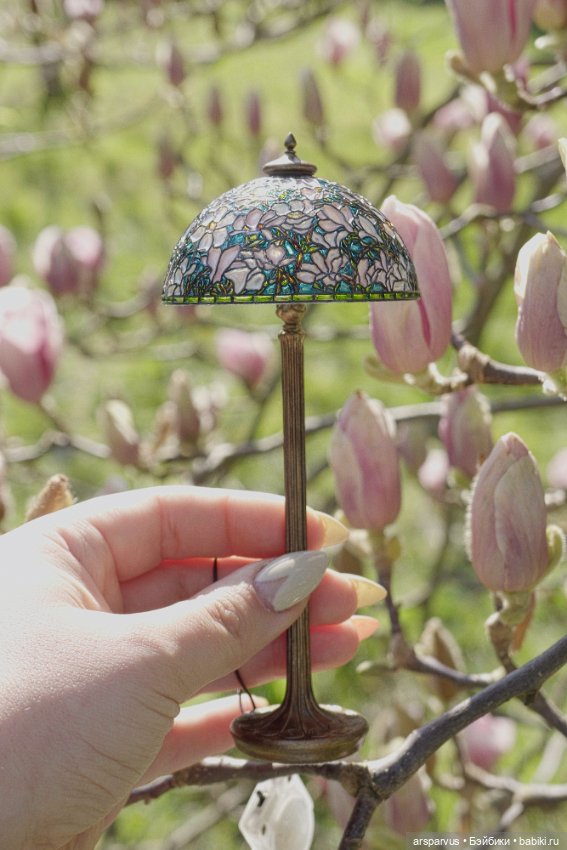 Миниатюрная копия 'Магнолии' Tiffany Studios