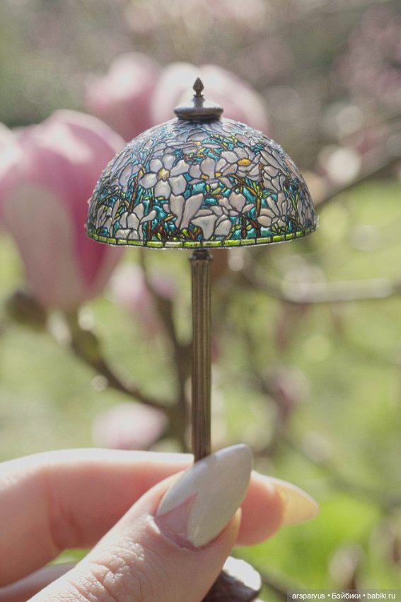 Миниатюрная копия 'Магнолии' Tiffany Studios