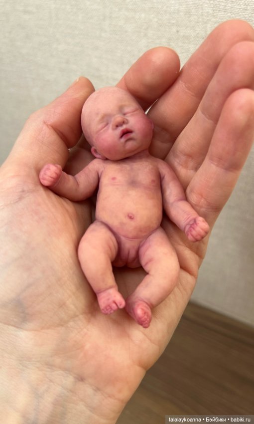 Зефирные девочки 9см — Авторские куклы из силикона: реалистичные (фото 9)