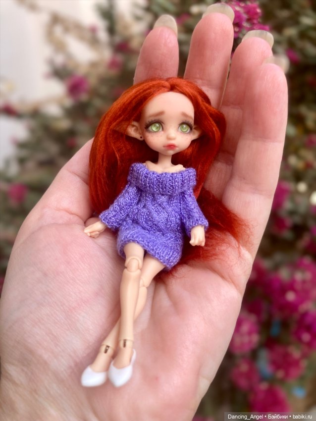 Платья с аранами для пикси Jiffka’s Dolls (фото 6)