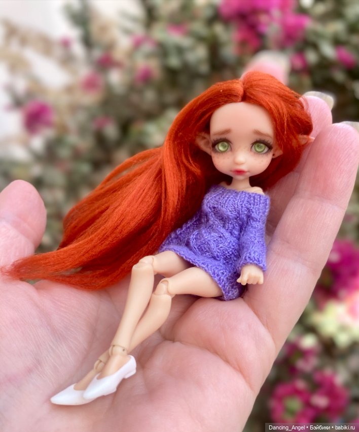 Платья с аранами для пикси Jiffka’s Dolls