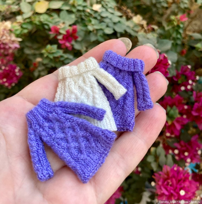 Платья с аранами для пикси Jiffka’s Dolls