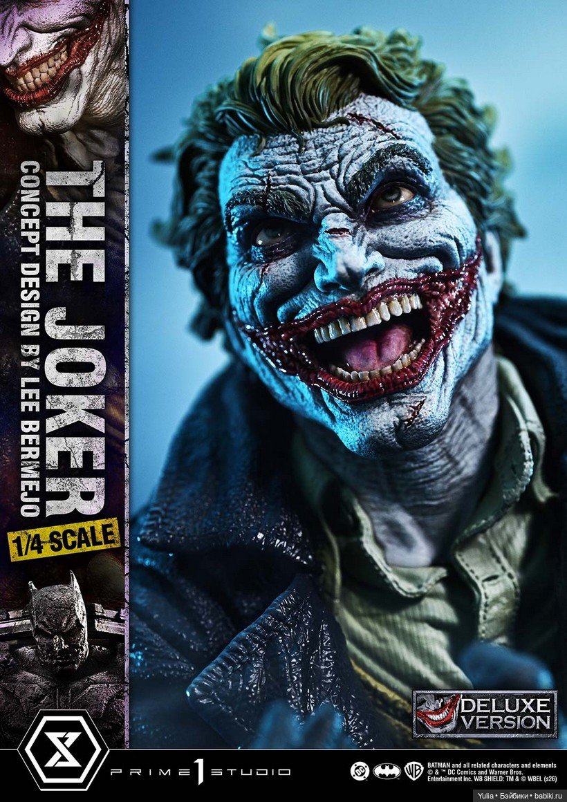 Безумие от Prime 1 Studio: Анонс новой статуи Джокера 1/4 по мотивам комиксов Batman (фото 5)