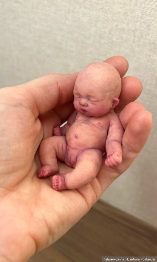 Зефирные девочки 9см — Авторские куклы из силикона: реалистичные (фото 10)