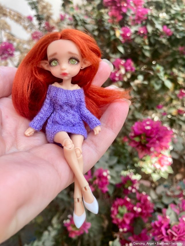 Платья с аранами для пикси Jiffka’s Dolls