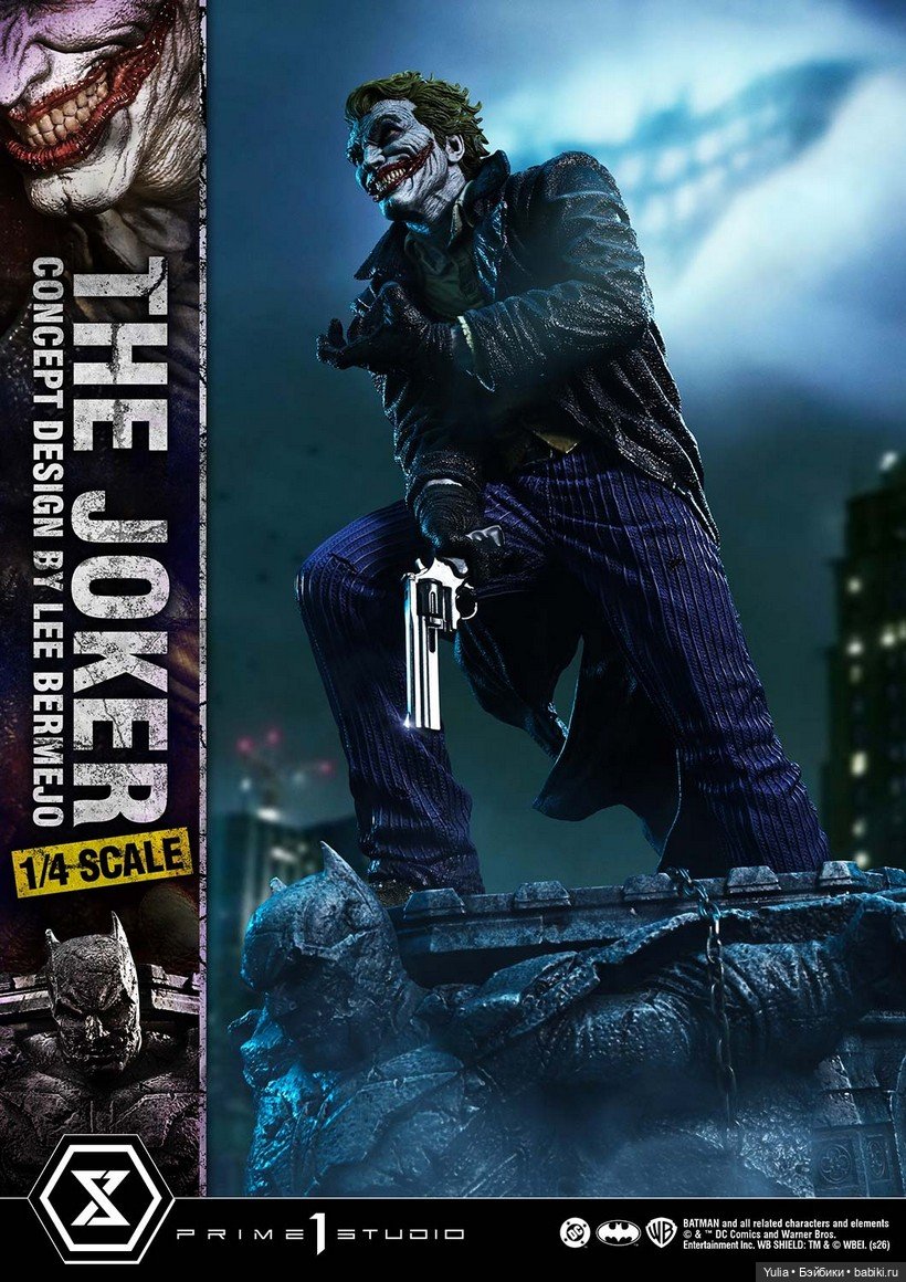 Безумие от Prime 1 Studio: Анонс новой статуи Джокера 1/4 по мотивам комиксов Batman (фото 6)