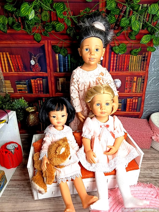 Розовые облака — Куклы Gotz (Готц): Ханна