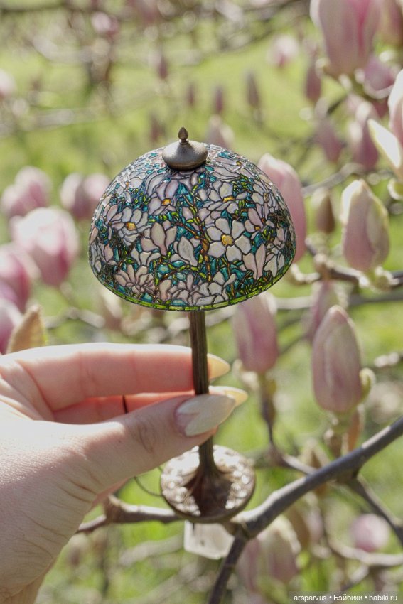 Миниатюрная копия 'Магнолии' Tiffany Studios