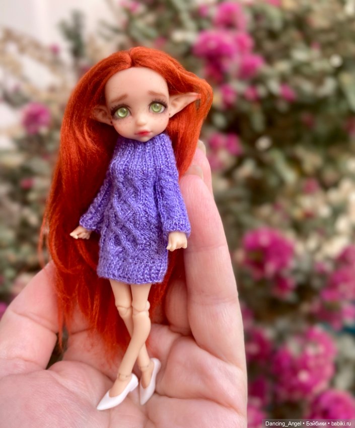 Платья с аранами для пикси Jiffka’s Dolls (фото 4)