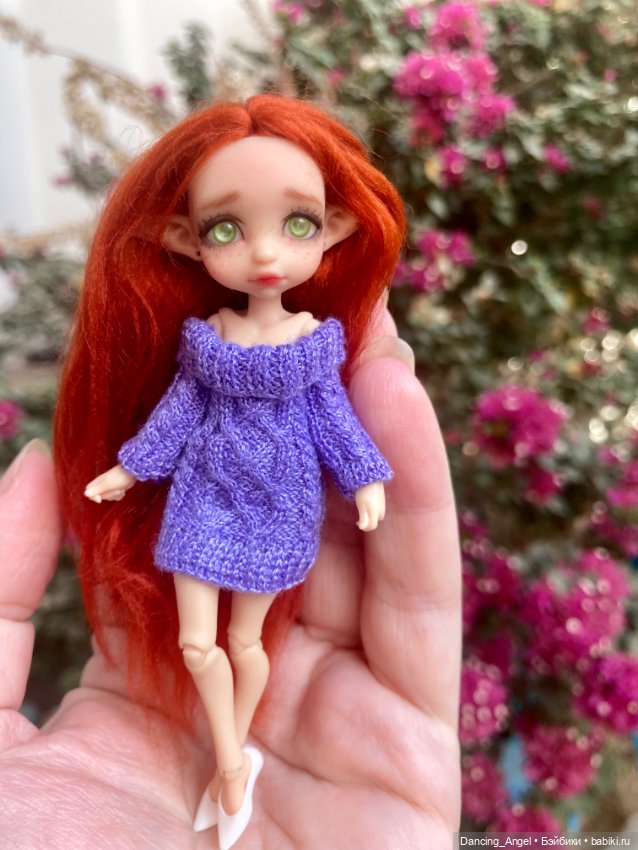 Платья с аранами для пикси Jiffka’s Dolls (фото 5)