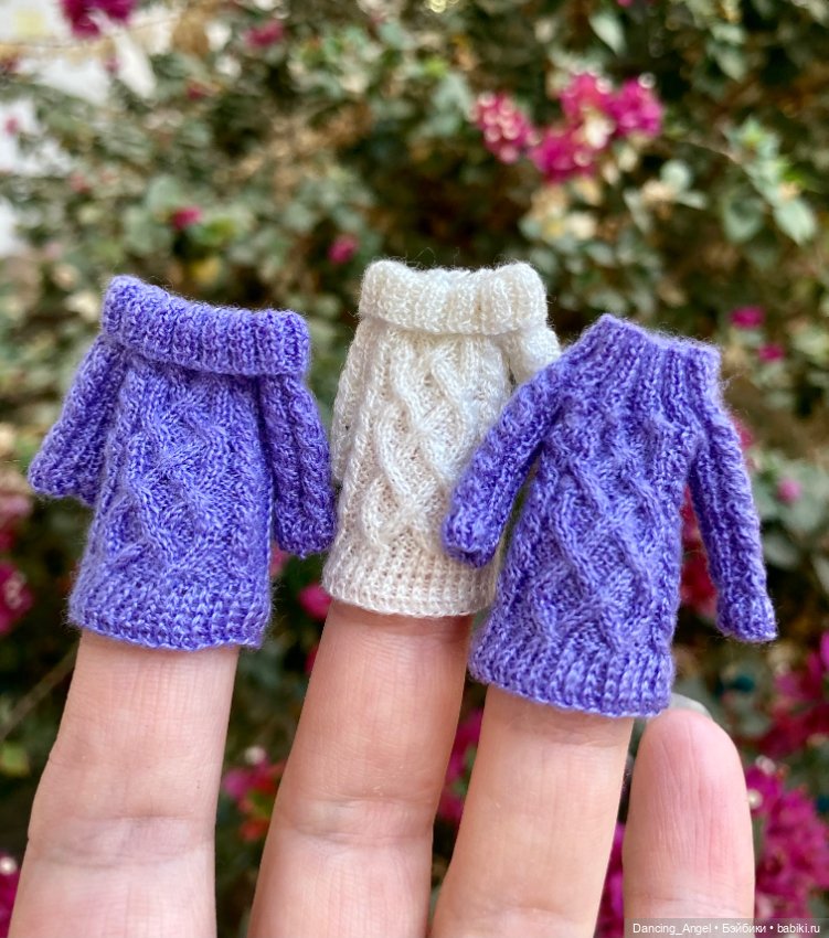 Платья с аранами для пикси Jiffka’s Dolls