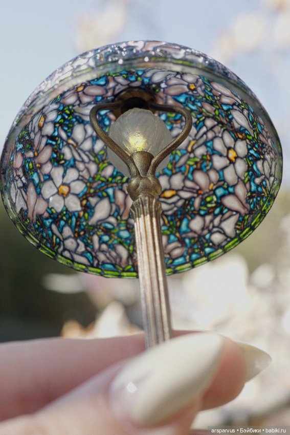 Миниатюрная копия 'Магнолии' Tiffany Studios (фото 9)