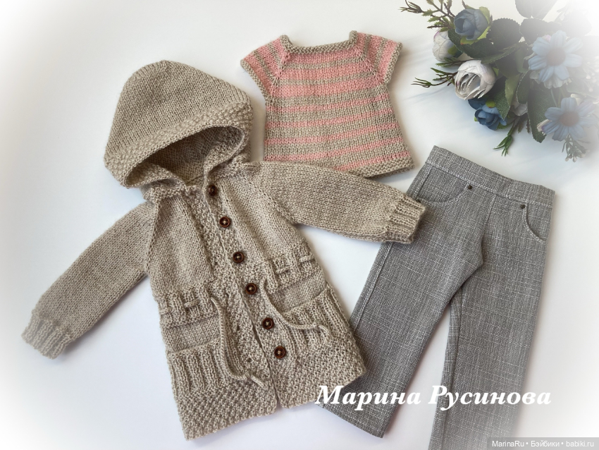 Повязали немного — Одежда и обувь для кукол своими руками: фото (фото 7)