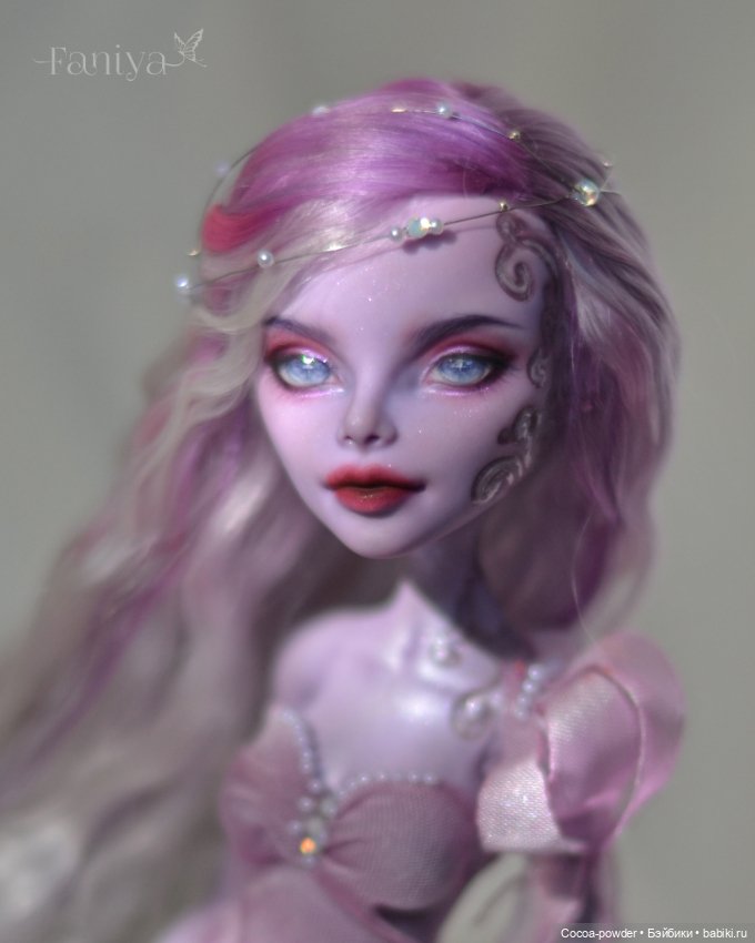 Перламутровая Оперетта — ООАК Monster High и Ever After High: репейнт