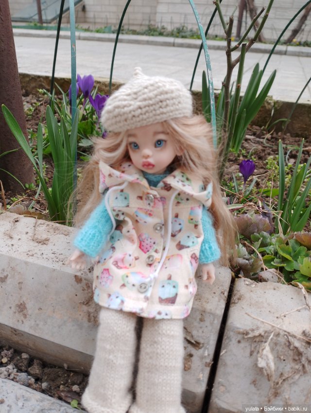 С Аленкой на прогулку — Домашние фото авторских кукол: личные коллекции