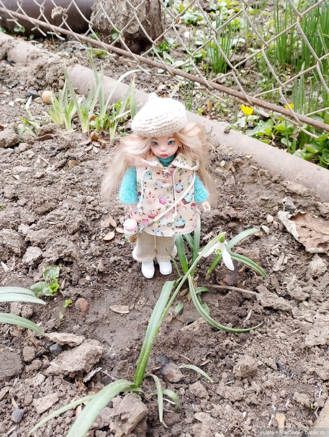 С Аленкой на прогулку — Домашние фото авторских кукол: личные коллекции (фото 4)