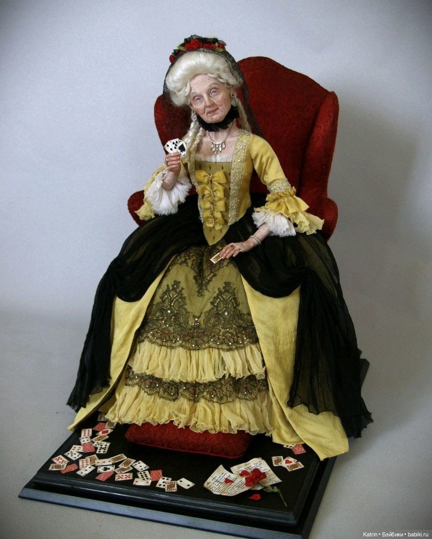Пиковая дама: Уходящая эпоха в фарфоре, работа Оксаны Ладной (фото 4)